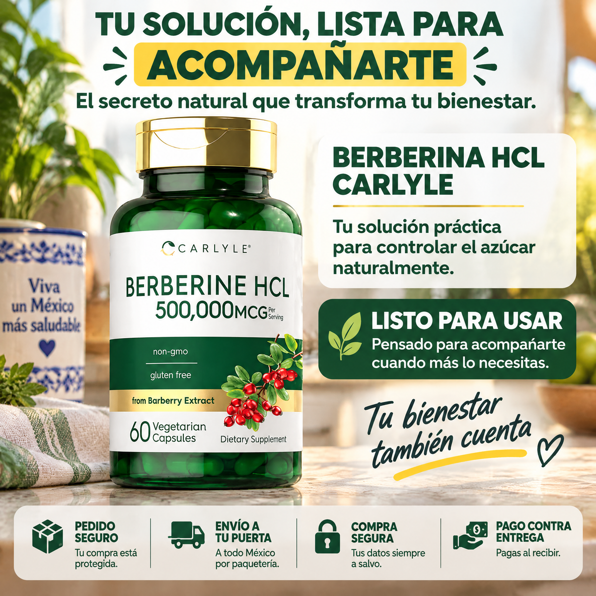 🌿Berberine® Berberina Premium Control Azúcar