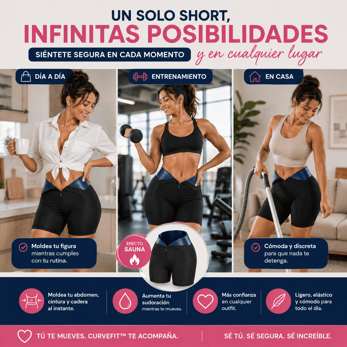 🔥 CurveFit™ Moldea y define tu silueta