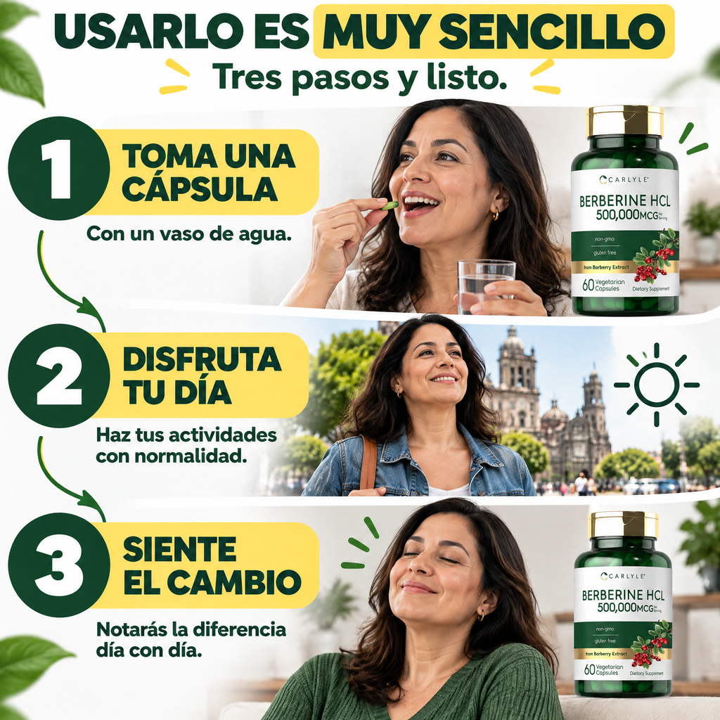 Berberine® Berberina Premium Control Azúcar