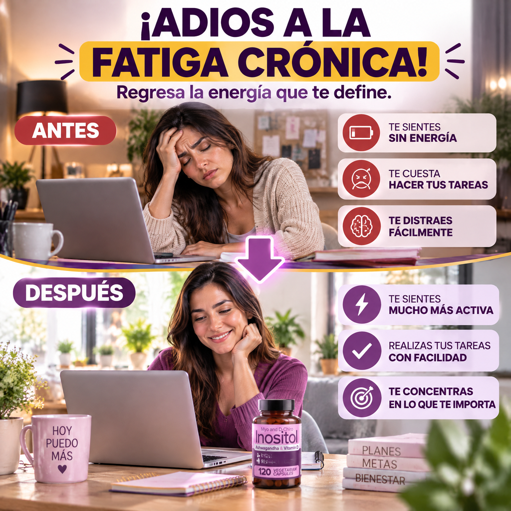 EquiliHorm® Suplemento de Inositol 120 Cápsulas