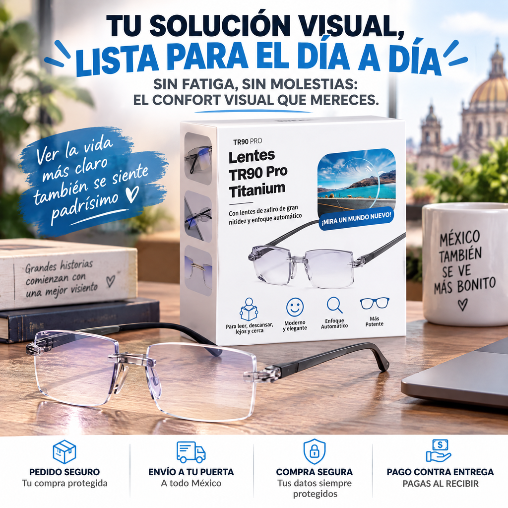 LuxeView® Lentes Elegantes TR90 con Tecnología Avanzada