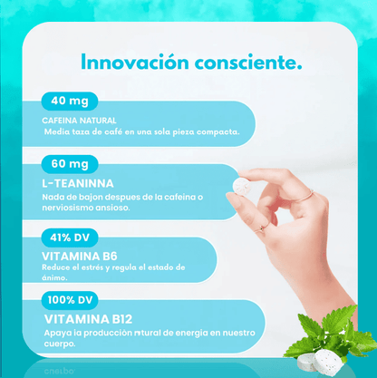 ⚡ ENERGY & FOCUS™ Goma de mascar que despierta tu mente y aumenta tu energía.