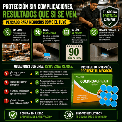🎯 KillMise™ Destruye el Nido de Cucarachas