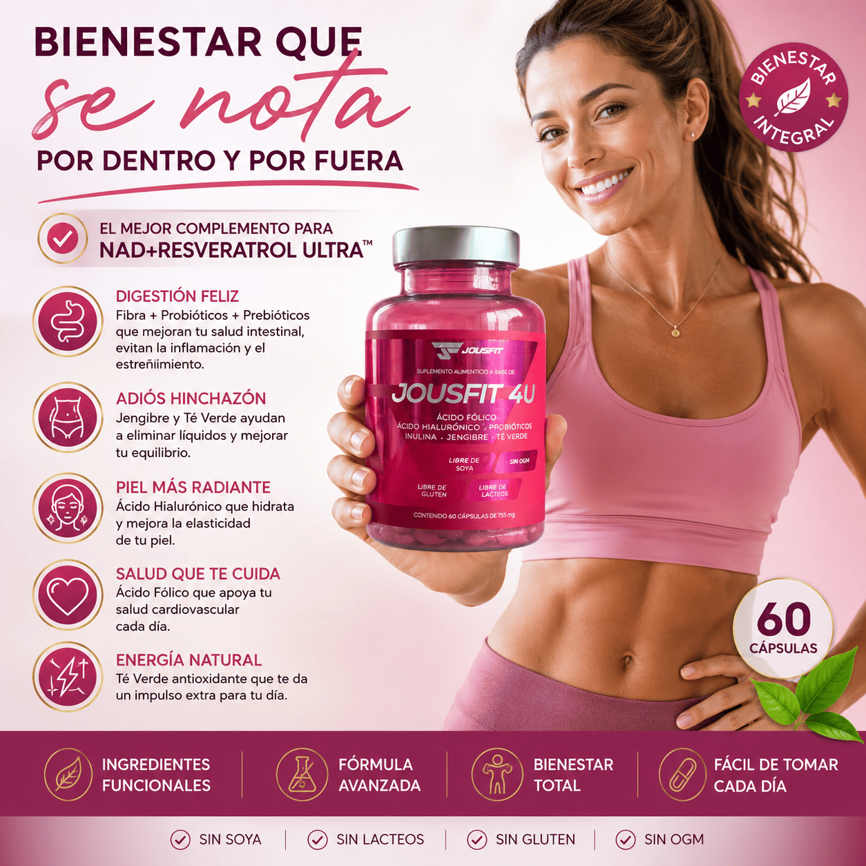 🌸 Suplemento Jousfit™ Adiós hinchazón