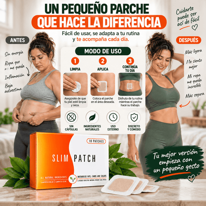 🌱 SlimPatch™  Apoyo metabólico sin cápsulas