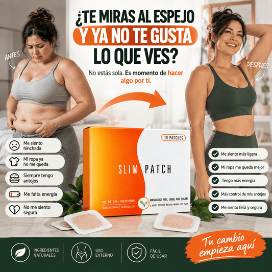 🌱 SlimPatch™  Apoyo metabólico sin cápsulas