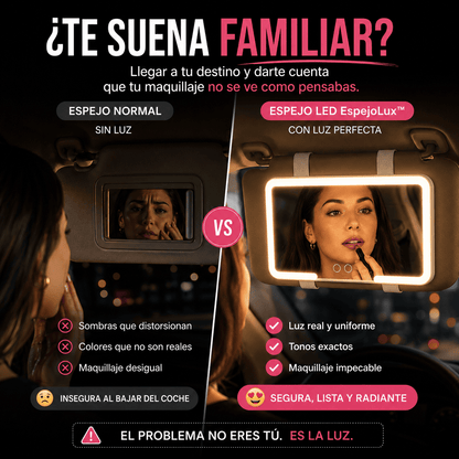 💄 EspejoLux™ | Llega siempre impecable