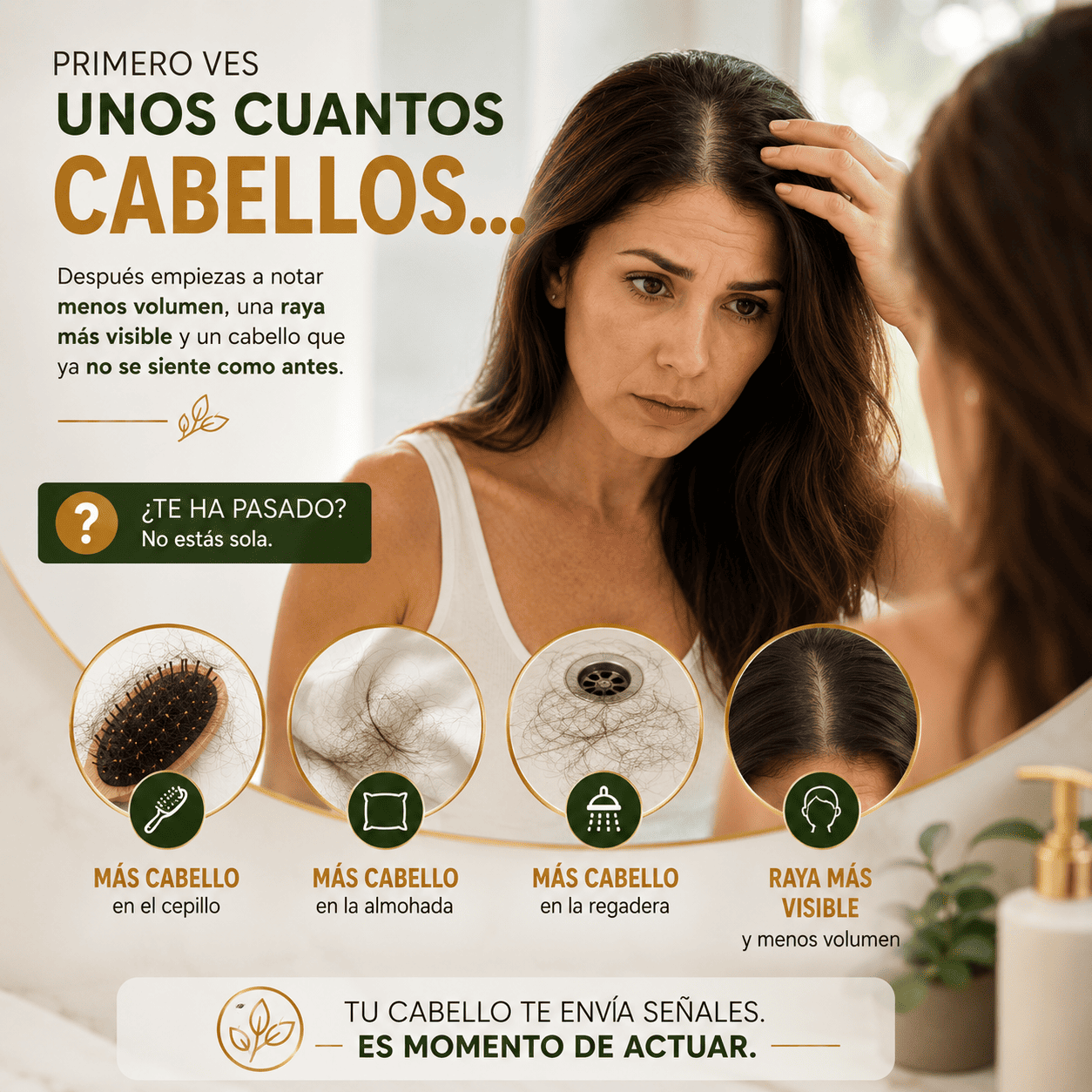 🌿 REMIMPI™ Menos Caída, Cabello Más Fuerte