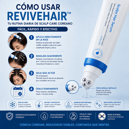 💆‍♀️ReviveHair™ Suero Capilar Coreano 20ml