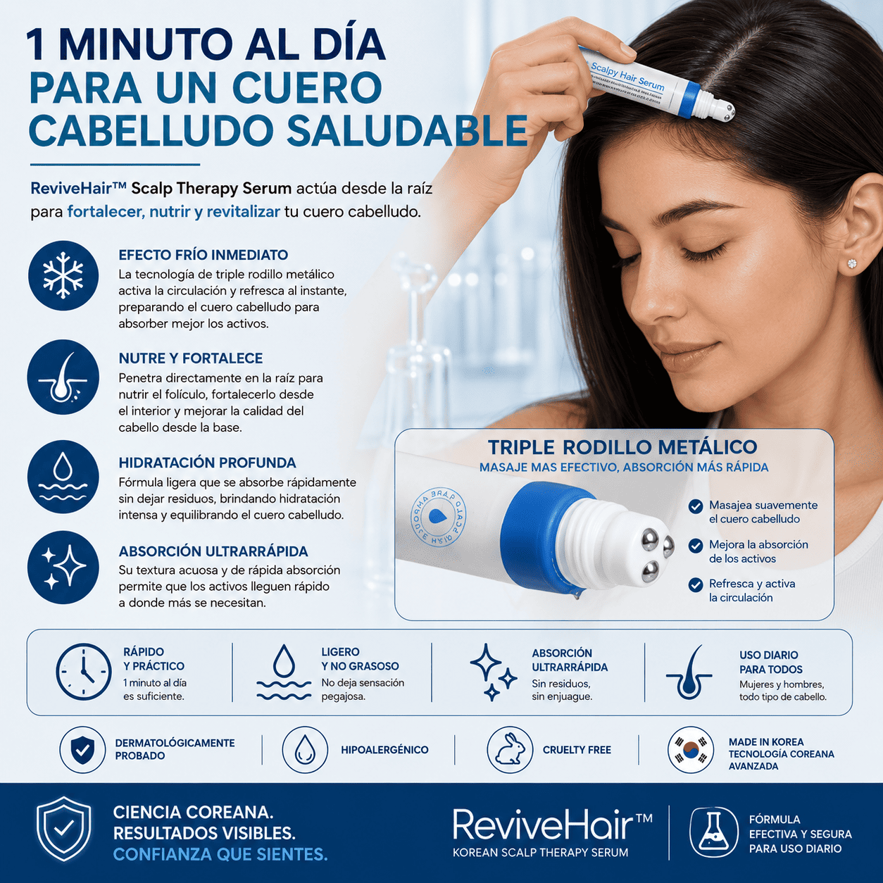 💆‍♀️ReviveHair™ Suero Capilar Coreano 20ml