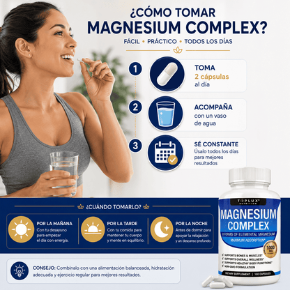 💙 MagniVive™ Descansa profundo. Vive con energía