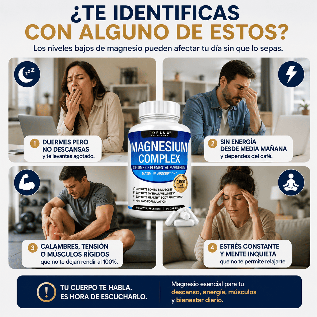💙 MagniVive™ Descansa profundo. Vive con energía