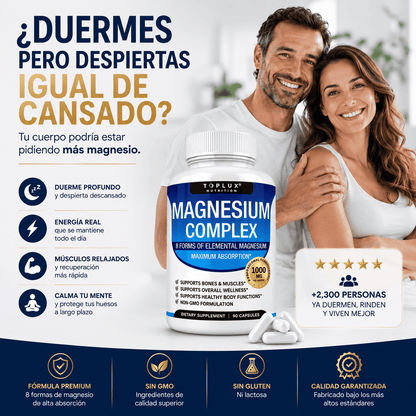 💙 MagniVive™ Descansa profundo. Vive con energía