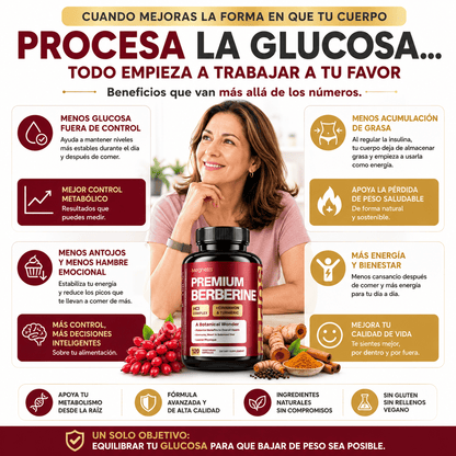 🍒 GlucoFit™ Menos glucosa, menos peso