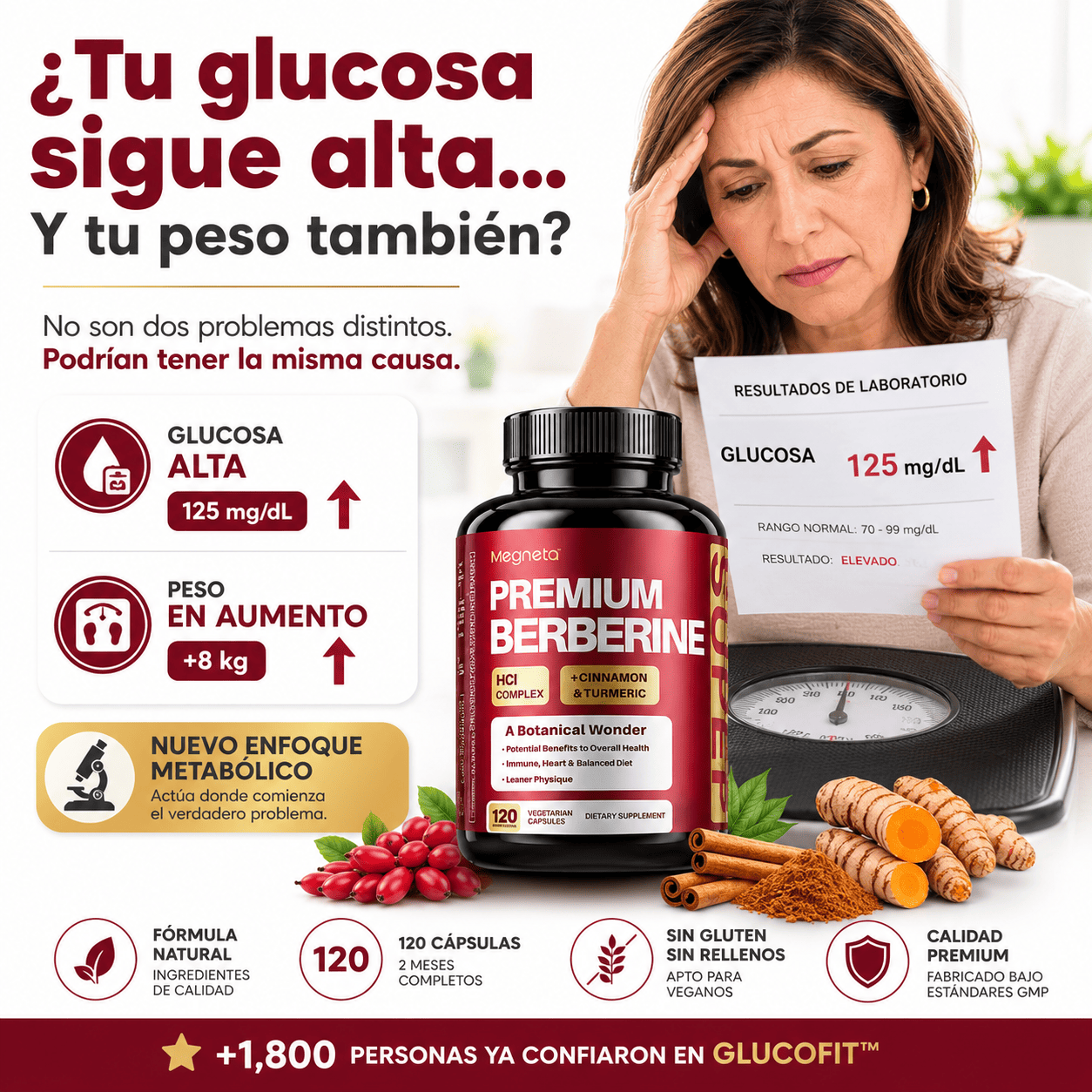 🍒 GlucoFit™ Menos glucosa, menos peso