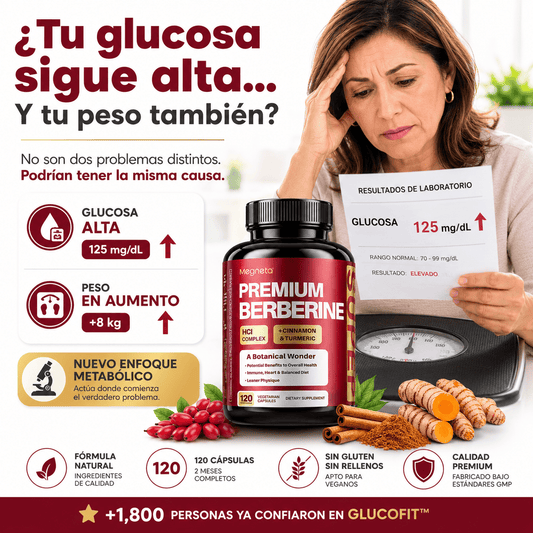 🍒 GlucoFit™ Menos glucosa, menos peso