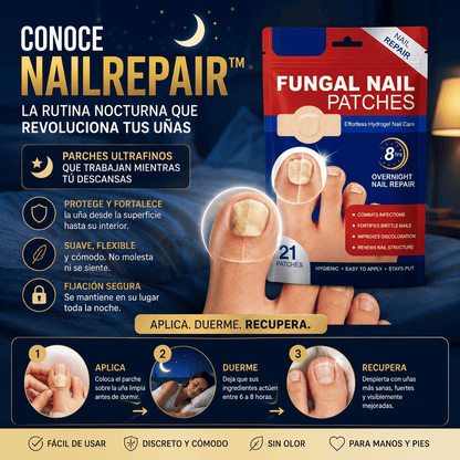 ✨NailRepair™ Parches Reparadores para Uñas