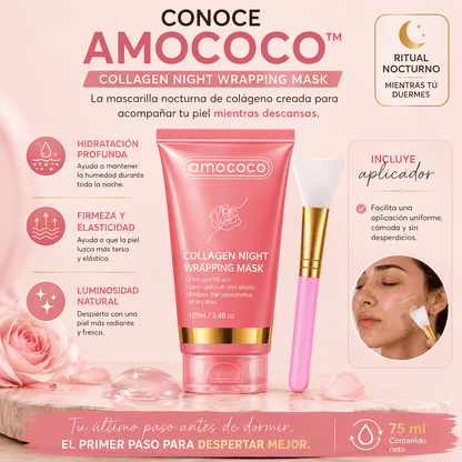 🌙✨Amococo™ Hidratación y Firmeza Mientras Duermes