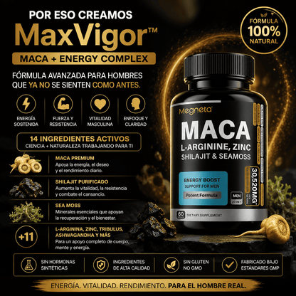 🔥MaxVigor™ | Maca + Energy Complex