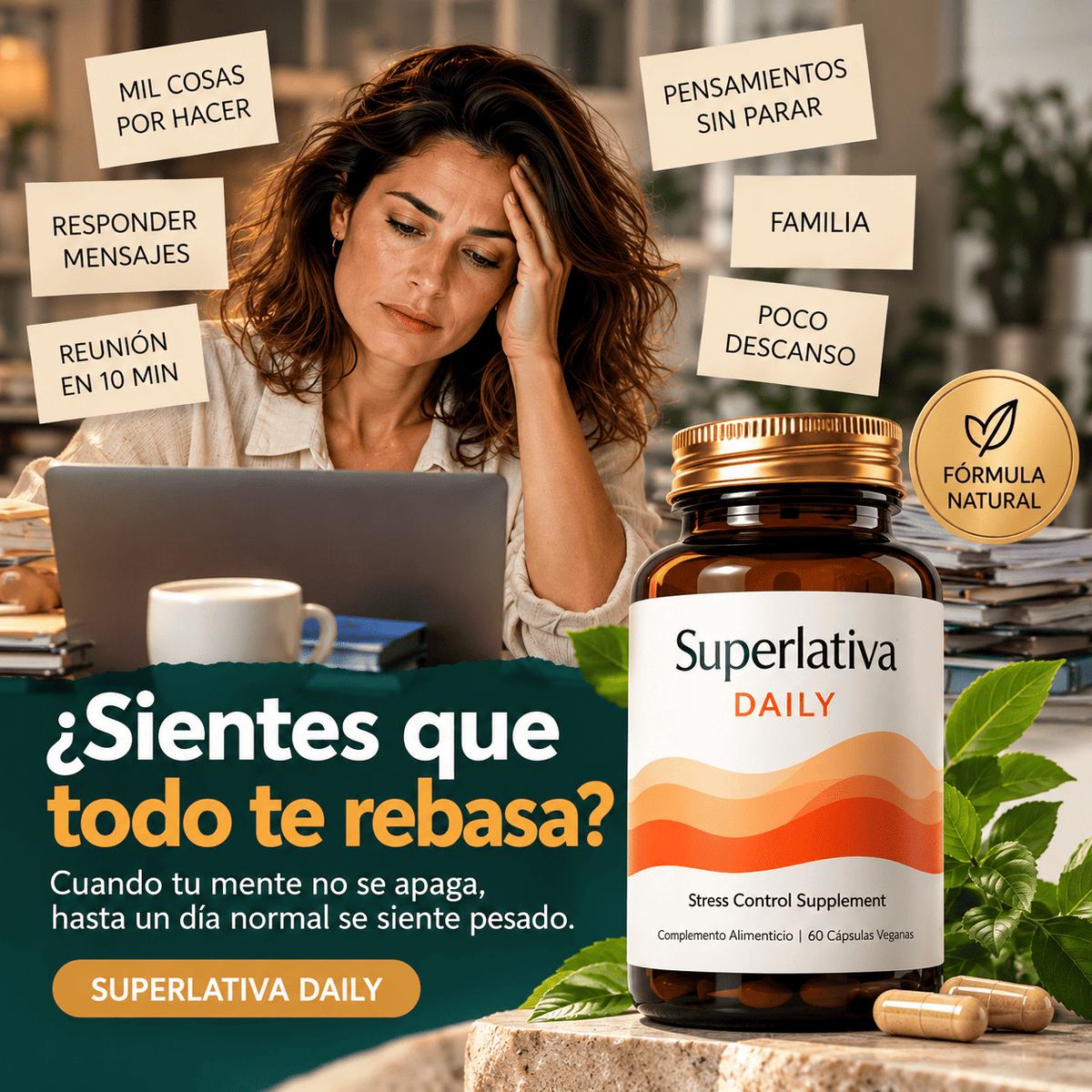 💆‍♀️Superlativa Daily - Regula tu Estrés y Cómo te Hace Sentir🍃