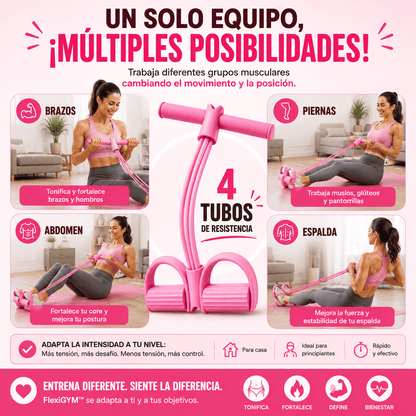 💪 FlexiGYM™ — Tu gimnasio en casa