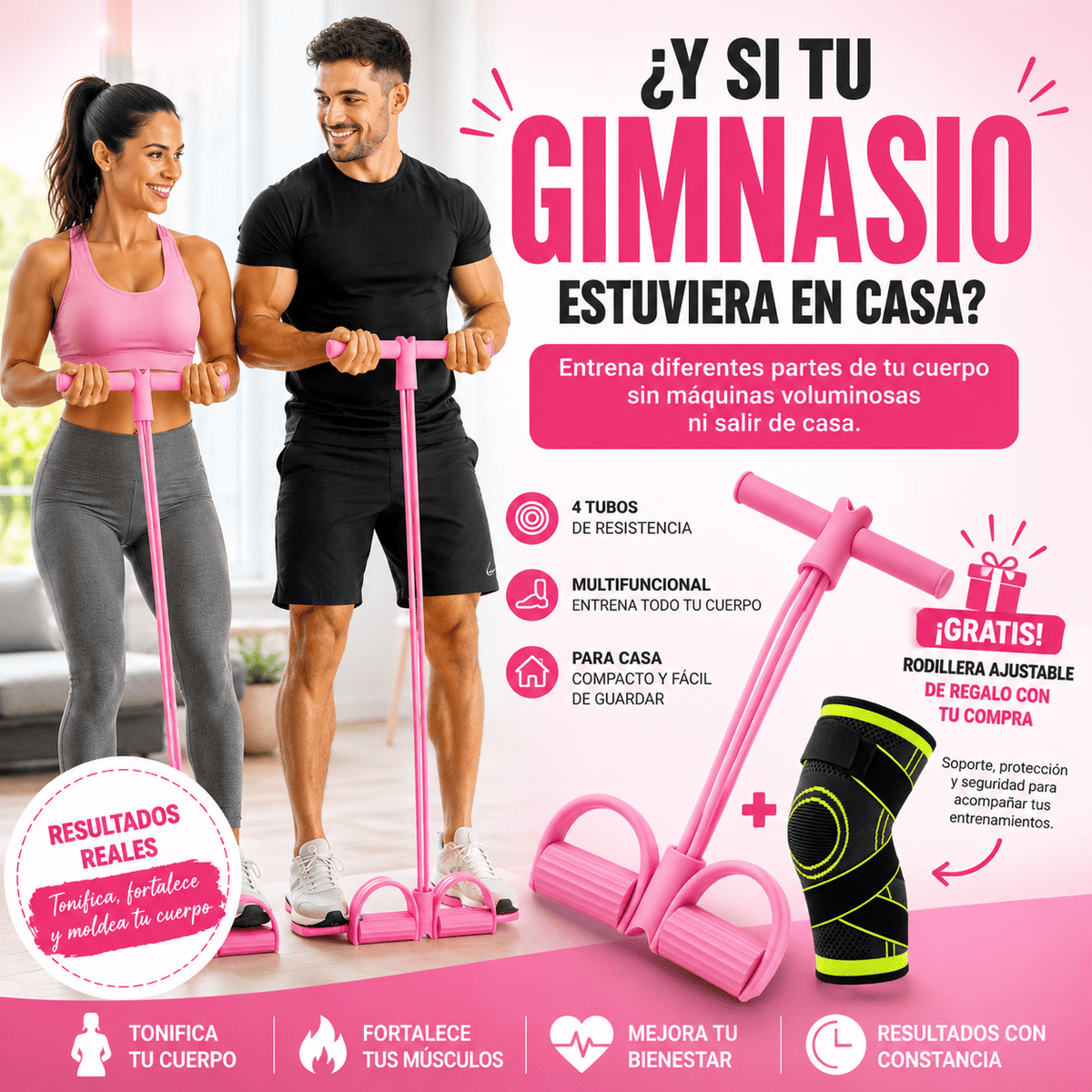 💪 FlexiGYM™ — Tu gimnasio en casa