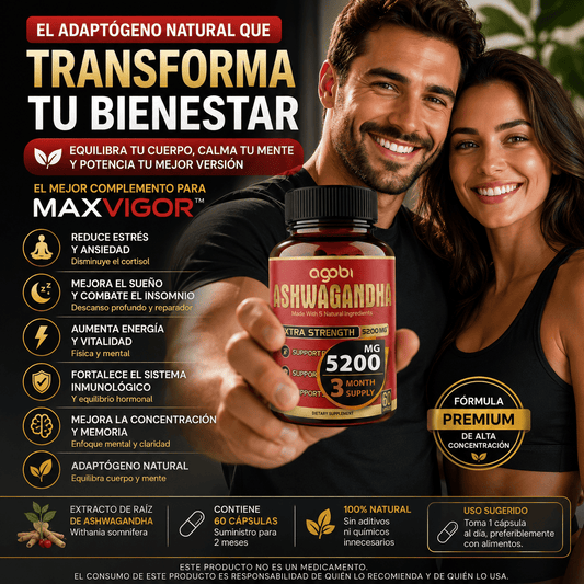 🔥Ashwagandha Agobi Suplemento