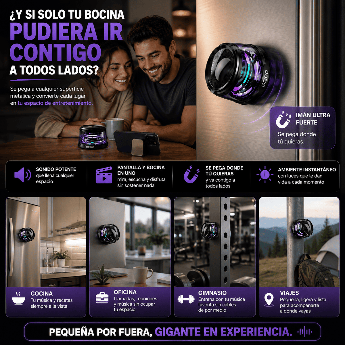 🧲🔊 MagniSound™ Más sonido, menos límites