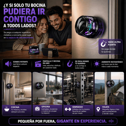 🧲🔊 MagniSound™ Más sonido, menos límites