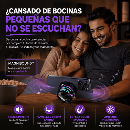 🧲🔊 MagniSound™ Más sonido, menos límites