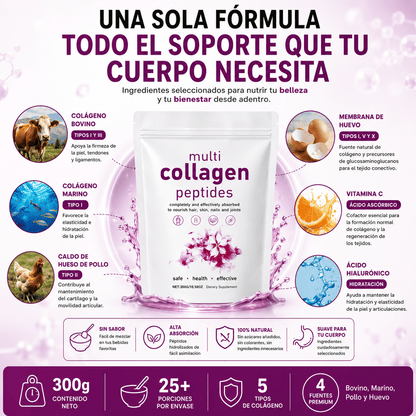 Multicolageno Peptides Polvo