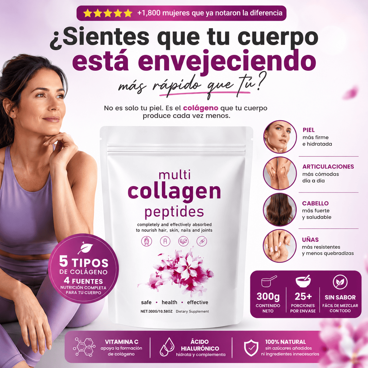Multicolageno Peptides Polvo