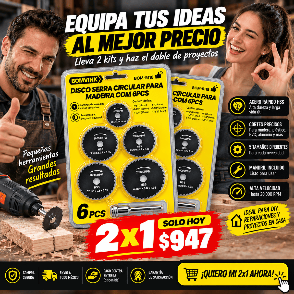 ⚙️CortePro™ Más cortes, más posibilidades