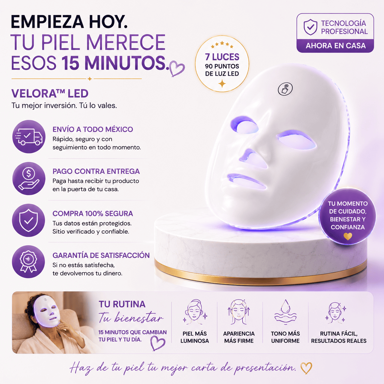 💜VELORA™ LED | Menos líneas, más luminosidad