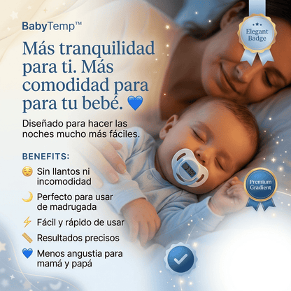 🍼 BabyTemp™ - Termómetro Chupón Digital