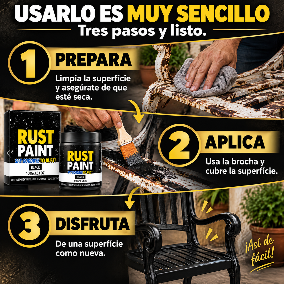 RustPaint® Pintura Antióxido 100g
